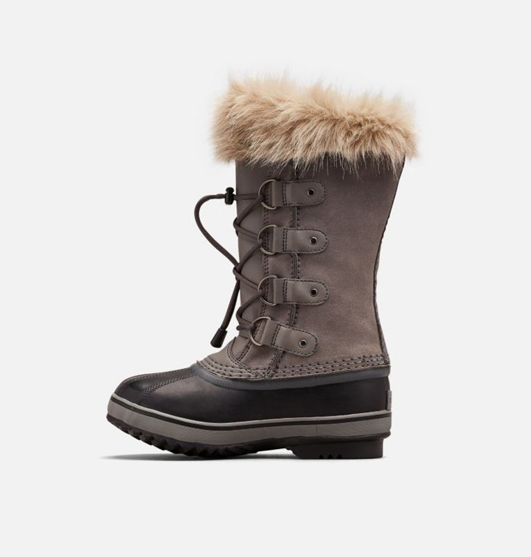 Kids Snow Boots Dark Grey - Sorel Youth Joan of Arctic™ - 190-ULIBCO